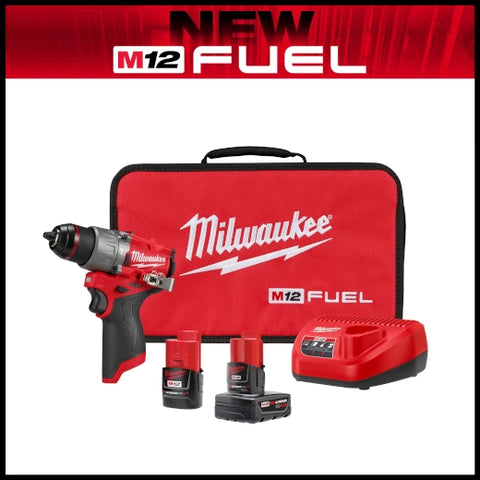 Kit taladro percutor/destornillador M12 FUEL™ de 1/2"