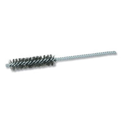 Cepillo de tubo de potencia de doble espiral y doble vástago, 3/4 pulg., acero inoxidable 0.006, 2-1/2 pulg. de largo (DS-3/4)