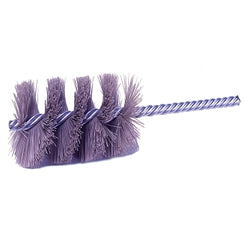 Cepillo de tubo Nylox®, 1/2 pulg. de diámetro, espiral doble, relleno de nailon ondulado de 0,022 pulg., cepillo de 2 pulg. L