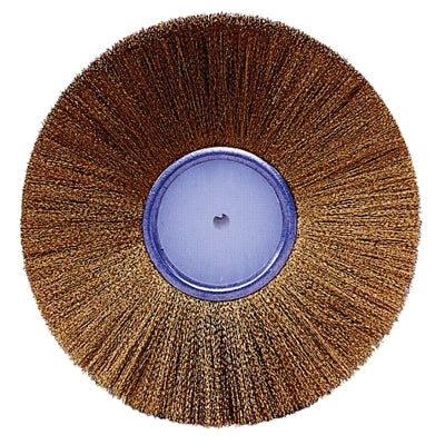 Rueda de alambre para platero, 4 pulgadas de diámetro, alambre de latón de 0,004 pulgadas