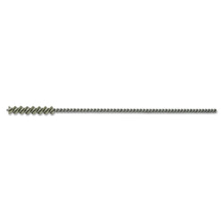 Cepillo de tubo microabrasivo Nylox®, cepillo grande de 1 pulg., espiral simple retorcida, relleno de nailon de 0.125 pulg.