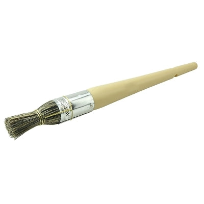 Glue brush, 13/16 in., gray porcelain, foam handle, 1-3/4 in. rim