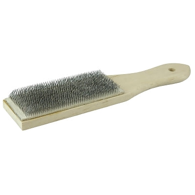 File card brushes, 8 1/4 inch, steel wire