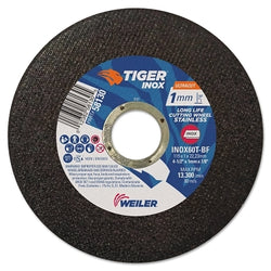 Tiger INOX Ultracut Fine Cutting Disc, 5", 7/8" Arbor, 60, 12200 rpm, Pack of 50