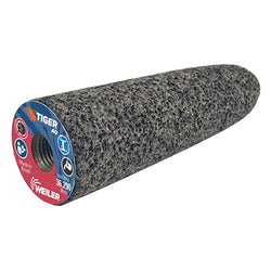 Cono de amolado Tiger®, 2" de diámetro x 3" de grosor x eje de 3/8"-24, grano 24, óxido de aluminio, tipo 16, 12 unidades por caja