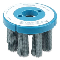 Cepillo de disco Nylox, nailon abrasivo, 6 pulgadas de diámetro, grano 80