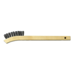 Cepillos de mano Nylox, 6 pulgadas, 2, nailon, rectos, madera