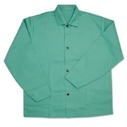 Chaqueta de algodón ignífuga IRONTEX®, grande, verde