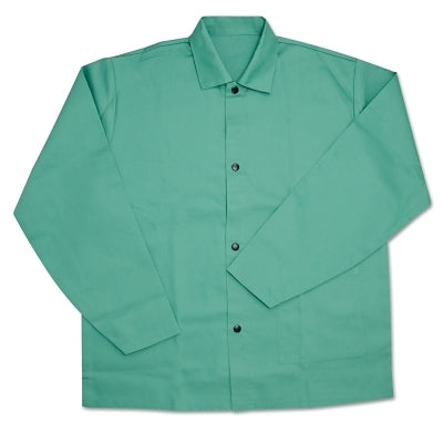 Chaqueta de algodón ignífuga IRONTEX®, grande, verde