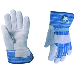 Large, leather palm gloves, cowhide