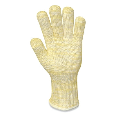 Seamless glove 2610 Kevlar®/Nomex®, cotton, yellow/white, extra large
