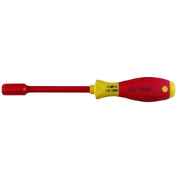SoftFinish® Insulated Nut Driver Set, 11 Pieces, Ergonomic Handle, Orange/Yellow