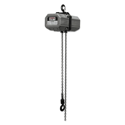 Polipasto de cadena eléctrico JSH, 1/4 tonelada, elevación de 15 pies, 8 pies/min, 1/6 hp, 115 V, 3 A