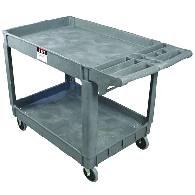 Utility cart, 500 lb, 43" x 25" x 28-3/4", gray