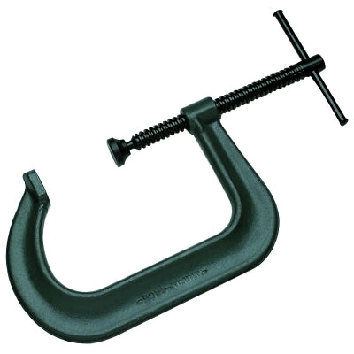 4400 Series C-Clamps, Sliding Pin, 6-inch Throat Depth