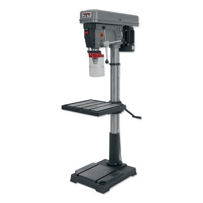 Taladro de columna de piso, capacidad de acero de 1 pulg., mandril de 3/4 pulg., 150-4200 rpm