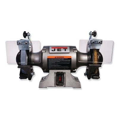Amoladora de banco JBG-8W con rueda de alambre, ruedas de 8 pulgadas, 1 hp, monofásica, 3450 rpm