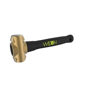 Brass hammer with unbreakable handle™, 8 lb, 16 in long
