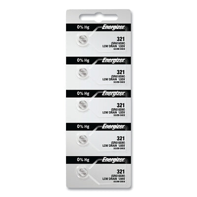 Lithium button cell battery, 0.31 inches in diameter, 1.55 V