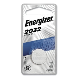 2032 button cell battery, lithium, 0.787 inch, 3V DC