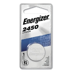 2450 button cell battery, lithium, 0.961 inch, 3V DC
