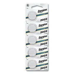 2025 button cell battery, lithium, 0.787 inch, 3V DC