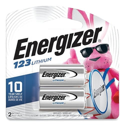 Battery 123, lithium, CR123A, 3 V