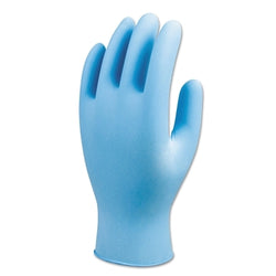 Disposable nitrile gloves, 7005 series, with bead, size XX, blue, 4 mil