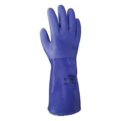 KV660 Kevlar® PVC-coated gloves, extra large, blue