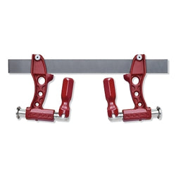 Maxi-F bar clamp with reversible jaws, 80 cm opening, 12 cm throat depth, 32 inch capacity
