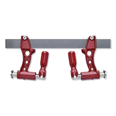Maxi-F bar clamp with reversible jaws, 200 cm opening, 12 cm throat depth, 80 inch capacity