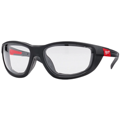 Gafas de seguridad de alto rendimiento transparentes con sello