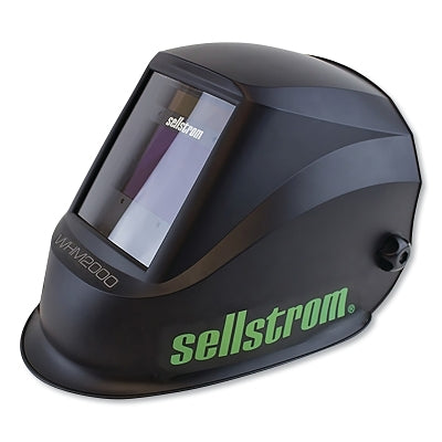 Advantage Plus Series ADF Welding Helmet, Shade 9 to 13, Black, 3.94 x 2.36 inch Window