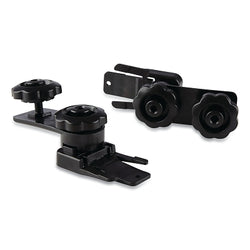 Adaptador universal ranurado para casco, dieléctrico, negro