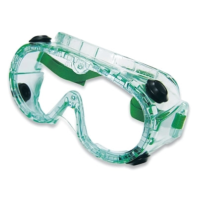 Safety goggles 882 with indirect ventilation against chemical splashes, clear lenses, clear frame, indirect ventilation