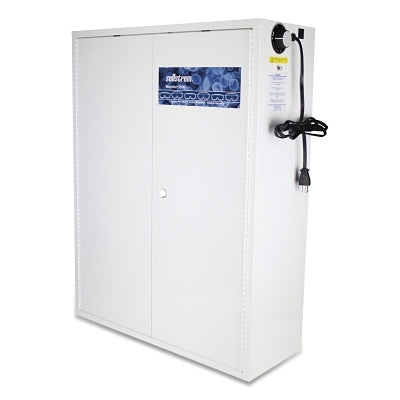 Germicidal cabinet for glasses, 81 cm high x 62 cm wide x 24 cm deep, metal, white