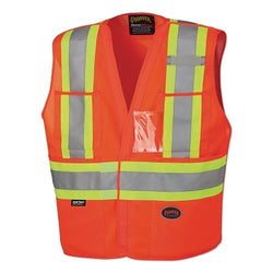 Chaleco de seguridad de alta visibilidad 6930U/6931U, desprendible, talla 2/3XL, amarillo/verde