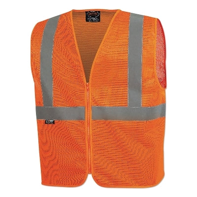 High Visibility Safety Vest 6844U/6845U, Large, Orange