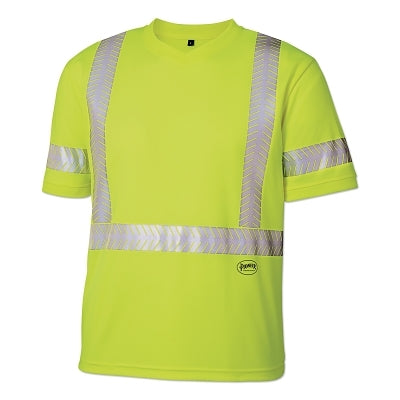 Camisa de seguridad 6900AU/6901AU HV Cool Pass®, talla extragrande, amarilla/verde