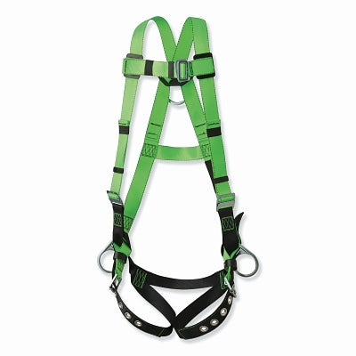 Contractor harness, D-ring on back, universal size, quick connection for chest and legs