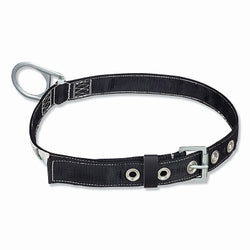 Cinturón de sujeción PeakPro, conexión de anillo en D, grande, negro