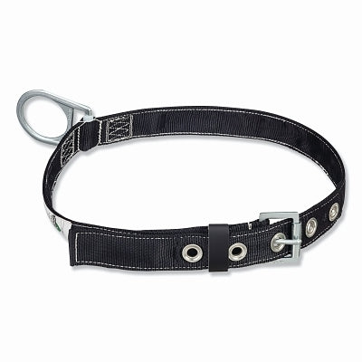 PeakPro tethering belt, D-ring connection, large, black