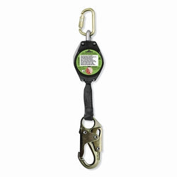 LE Class A Self-Retracting Device, 40 ft, Steel Carabiner, 310 lb, Swivel Safety Hook with Load Indicator, 1