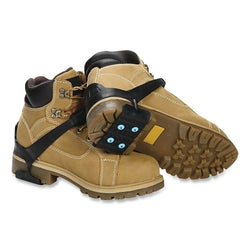 Talonera de tracción industrial para hielo y nieve, talla única, caucho natural, con clavos Ice Diamond™, color negro