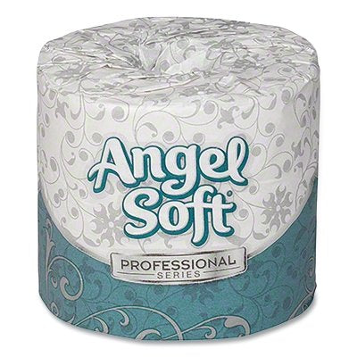 Papel higiénico de dos capas Professional Series®, 4 pulgadas de largo x 4 pulgadas de ancho por hoja