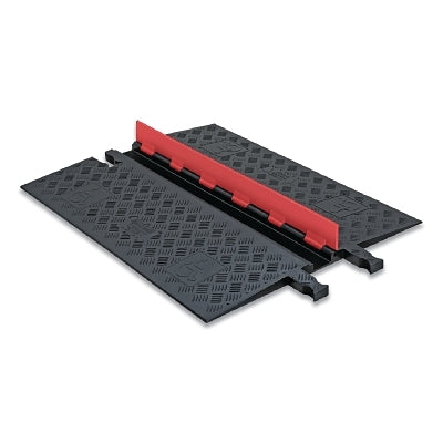 Protector de cables de perfil bajo Guard Dog®, 1,25" de alto x 16,9" de ancho x 36" de largo, 5 canales, O/B