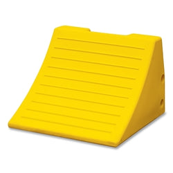 Calzo para ruedas de alta resistencia, 22 pulgadas, amarillo