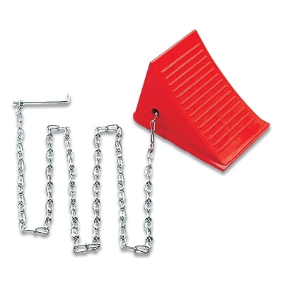 Dock chains for wheel chocks, 15 feet