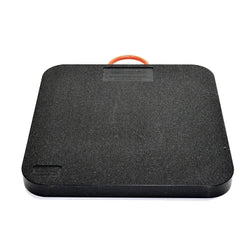 Almohadilla para estabilizadores SafetyTech®, 2.0" de grosor x 30" de ancho x 30" de largo, capacidad de carga de 85,000 lb, mango TuffGrip®, color negro