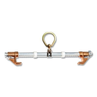 Anclaje deslizante para vigas en I, compatible con vigas de 3-1/2 pulg. a 14 pulg.